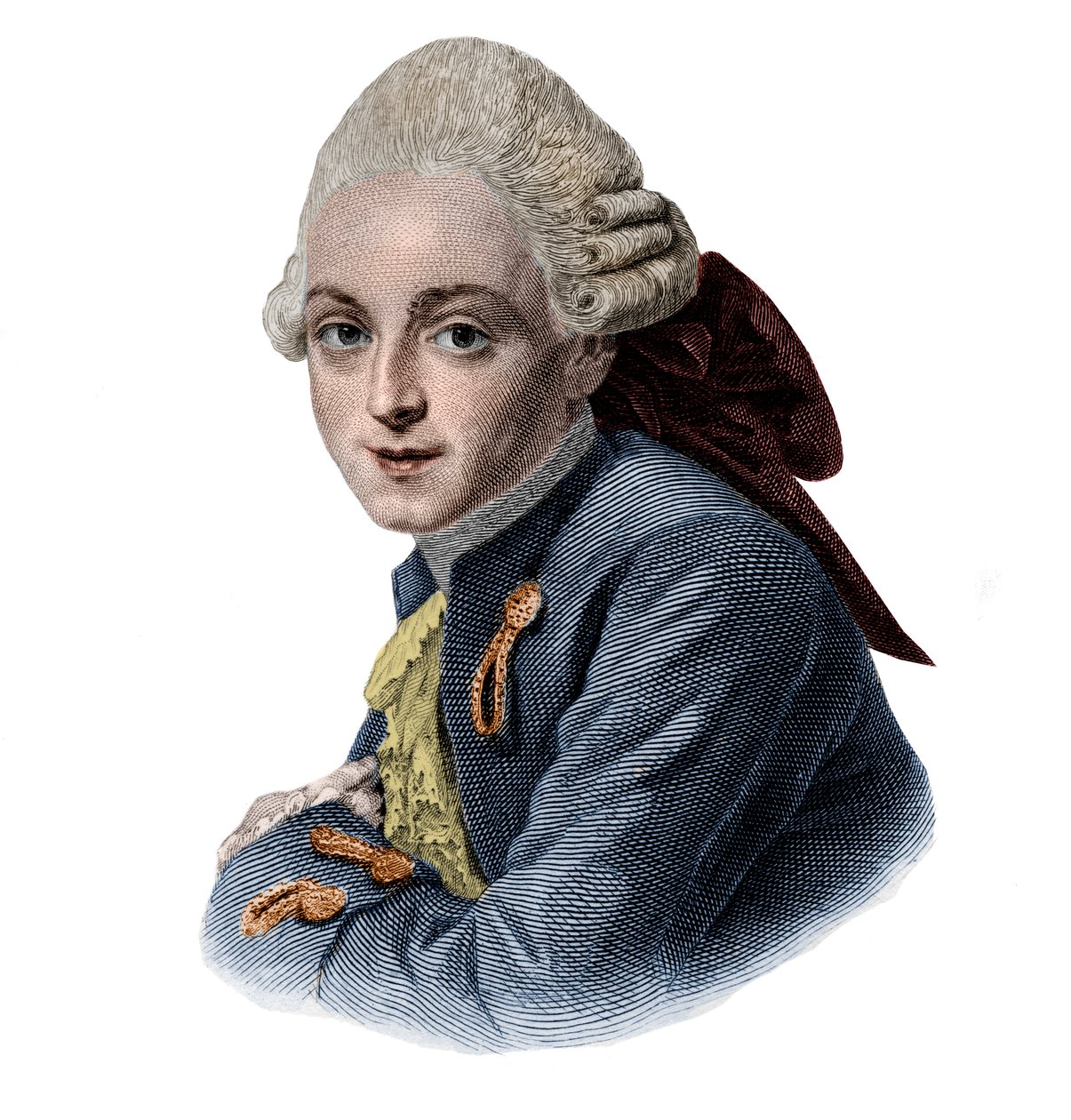 Portrait of Jean-Louis Archange, French architect by French School