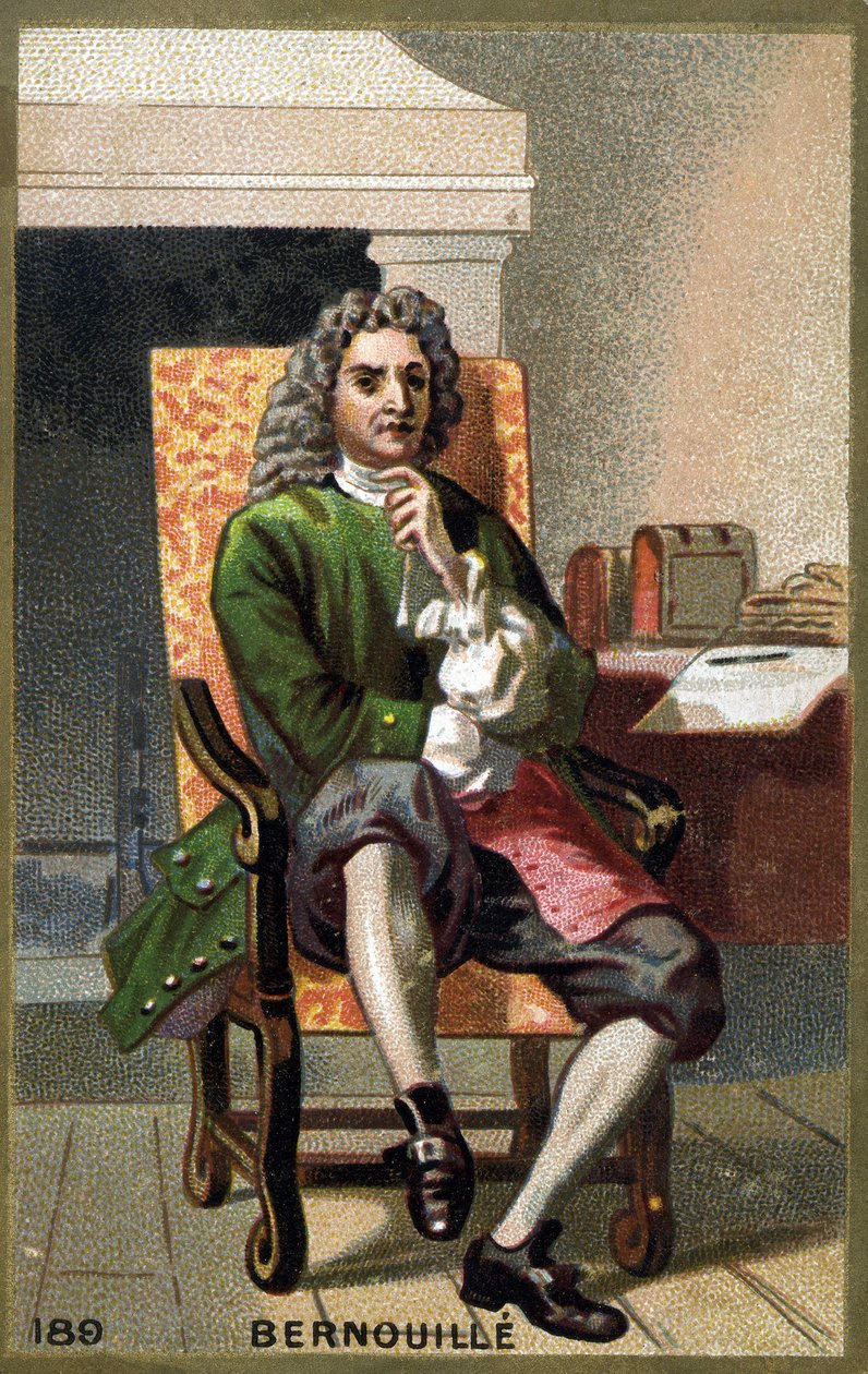 Portrait of Jean Bernoulli (Johann Bernoulli) by French School
