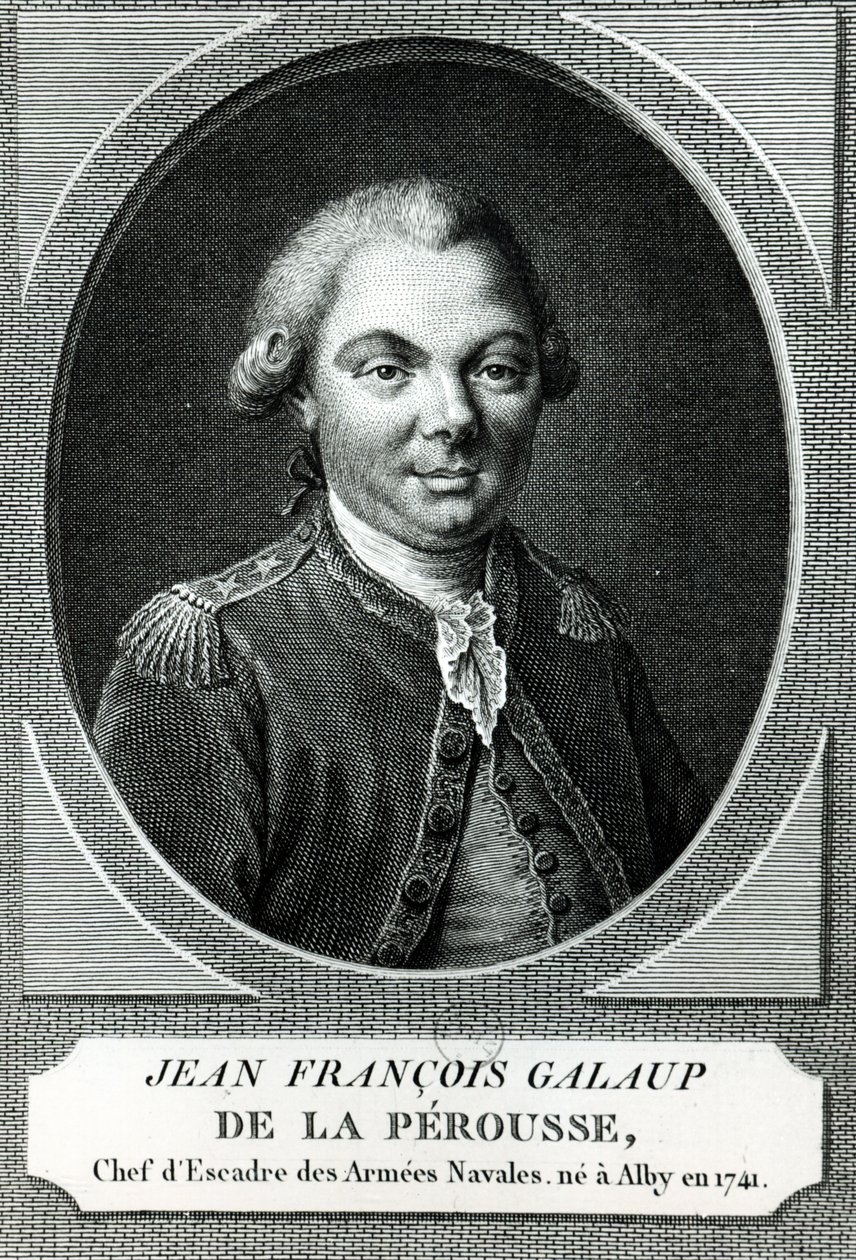 Portrait of Jean Francois Galaup de la Perouse by French School