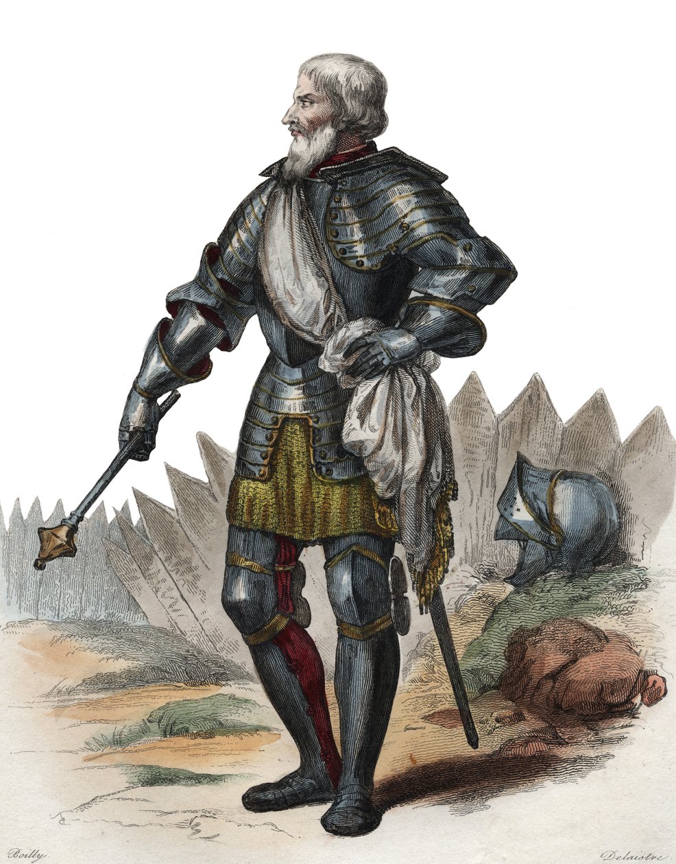 Portrait of Jean II Le Maingre, called Boucicaut, marshal of France by French School