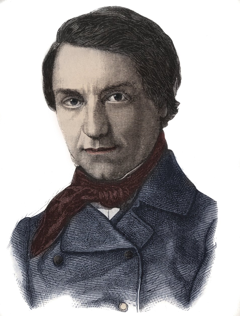 Portrait of Louis Blanc, French Politician and Historian (1811-1882) by French School