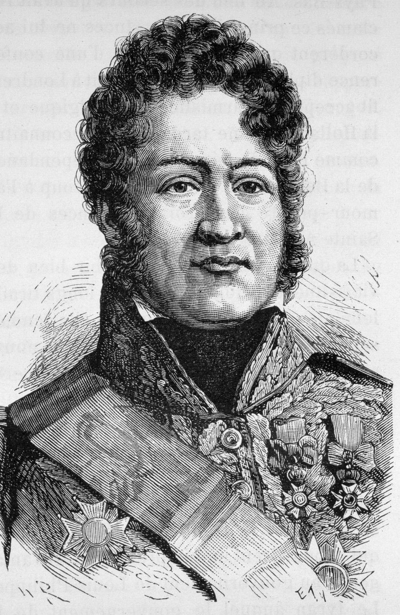 Portrait of Louis Philippe I (1773-1850) - in “L