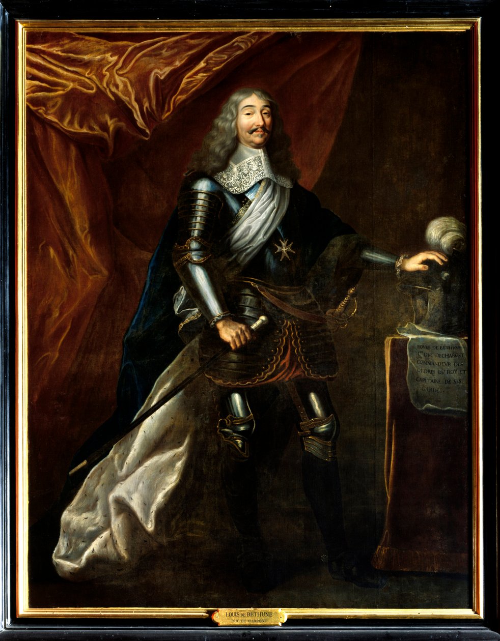 Portrait of Louis de Bethune by French School