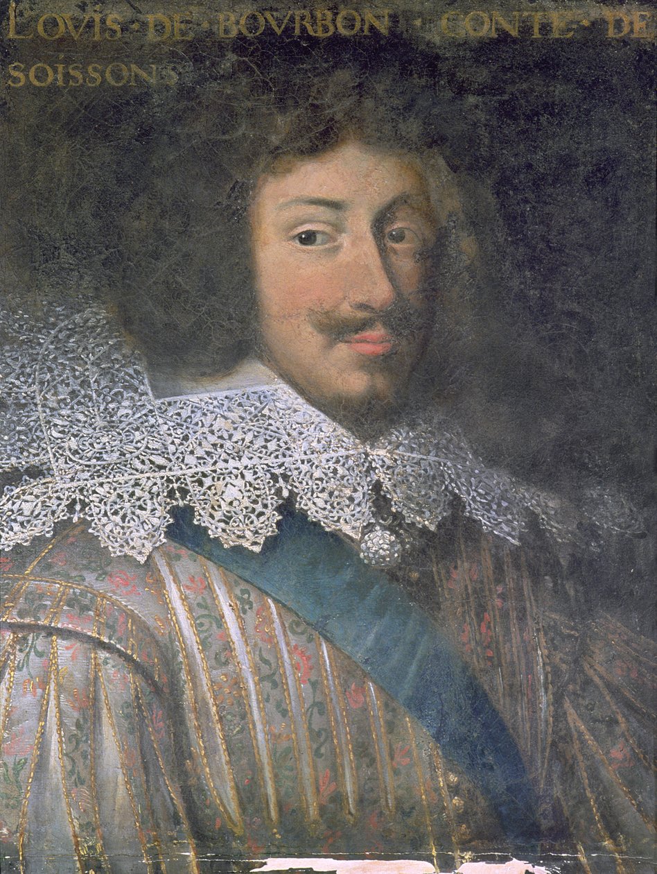 Portrait of Louis of Bourbon (1604-41) Count of Soissons by French School