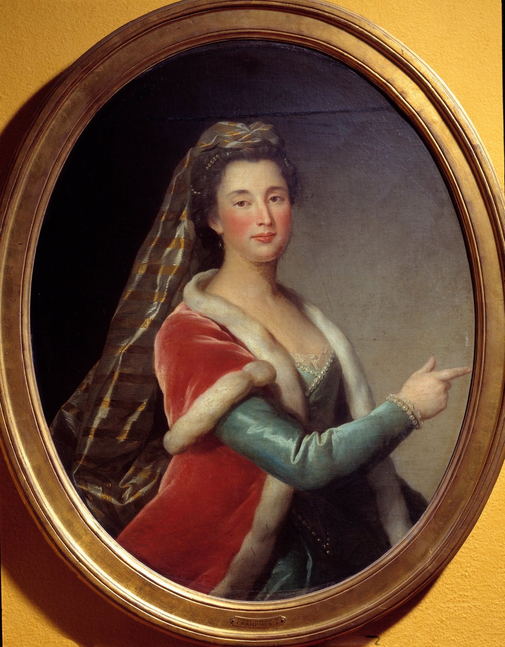 Portrait of Marie Desmares La Champmesle by French School