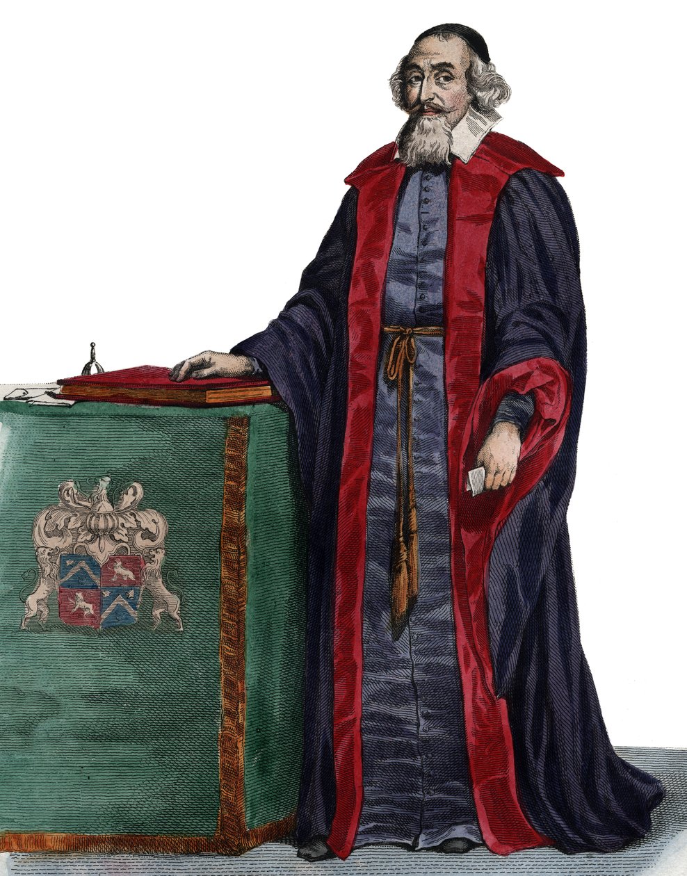Portrait of Mathieu Mole (1584-1656), French statesman by French School