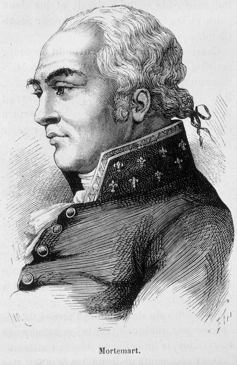 Portrait of Mortemart - in 