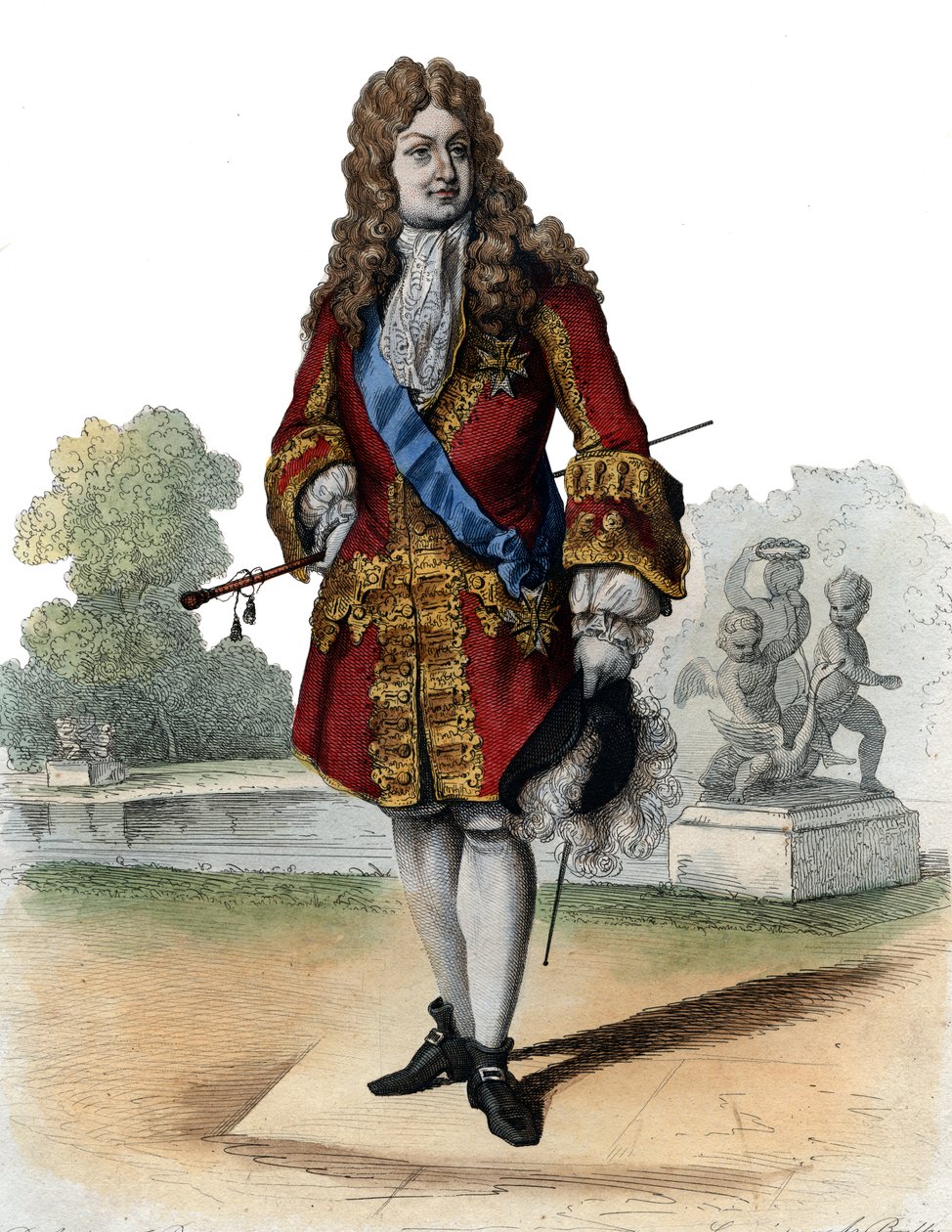 Portrait of Philippe II, Duke of Orleans by French School