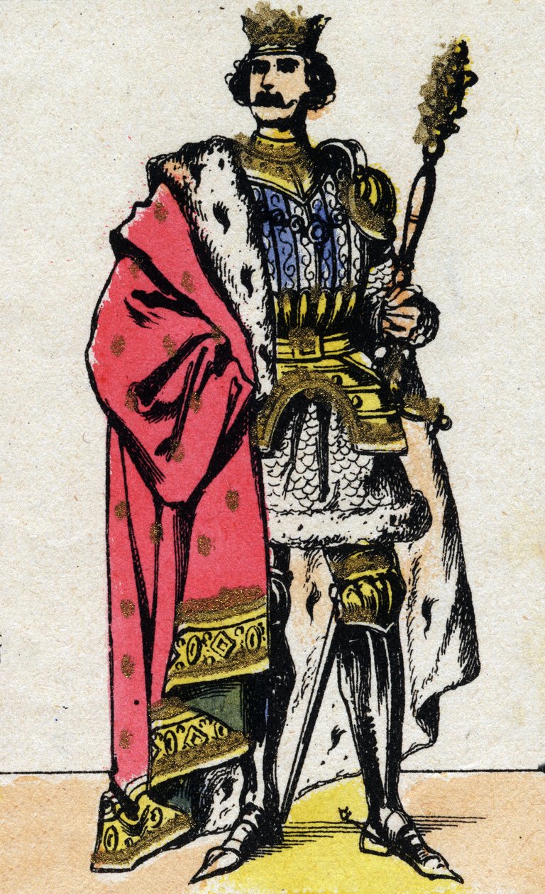 Portrait of Philippe VI of Valois (1294 - 1350), King of France. by French School