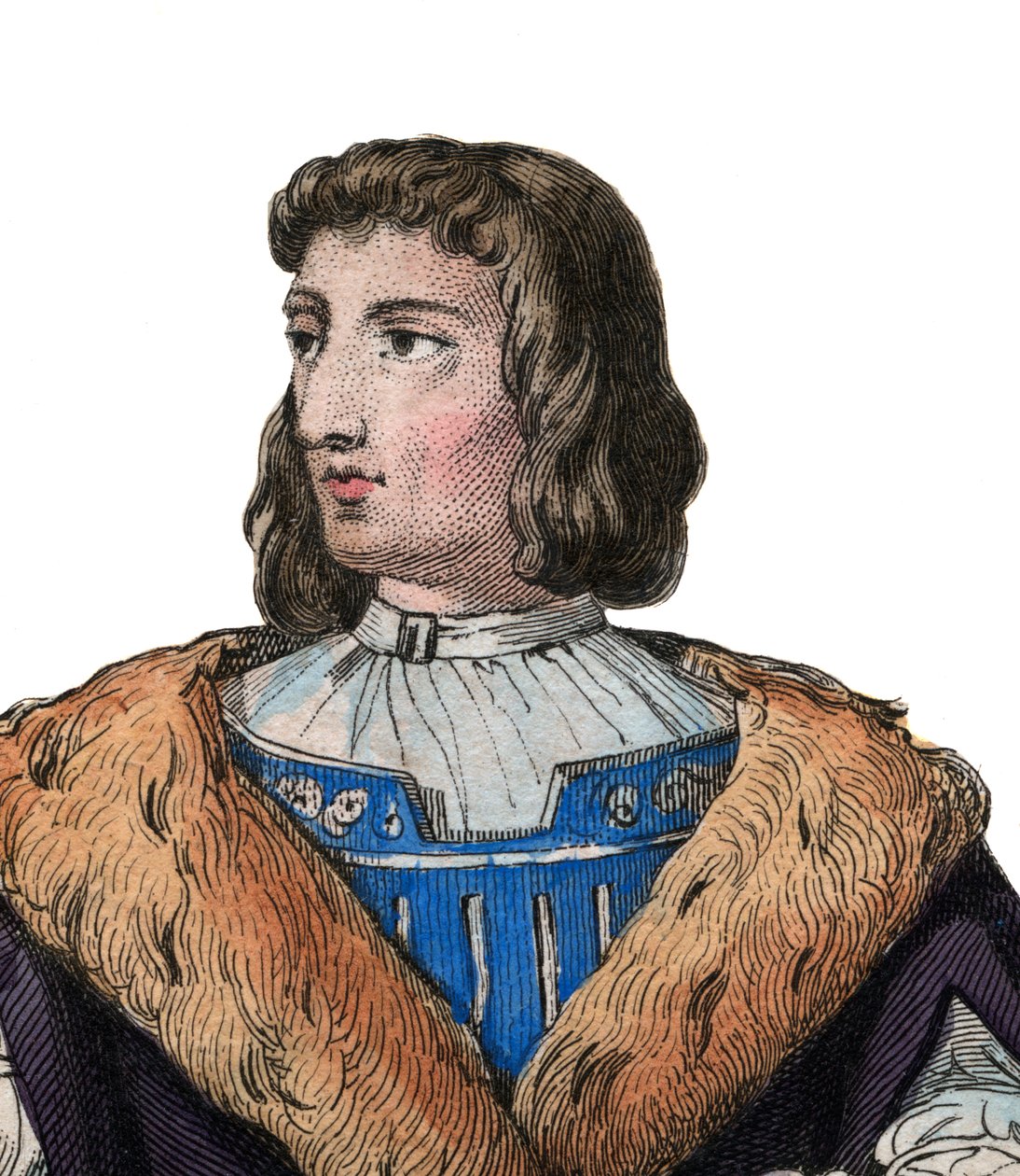 Portrait of Philippe de Commines (1447-1511), French writer and diplomat by French School