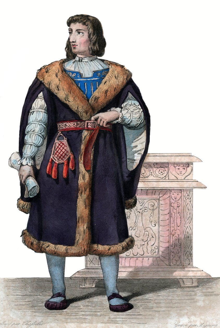 Portrait of Philippe de Commines by French School