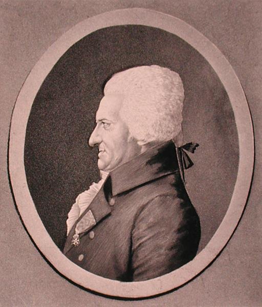 Portrait of Pierre-Alexandre Monsigny (1729-1817) engraved by Edme Quenedey (1756-1830) by French School