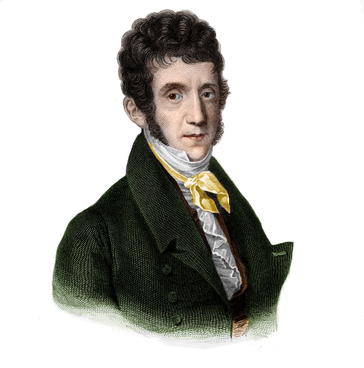 Portrait of Pierre Balguerie, wine merchant by French School