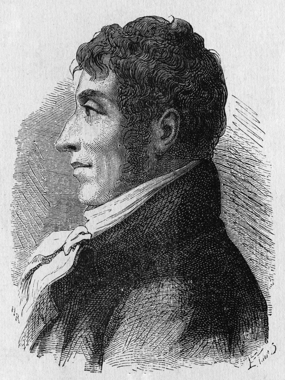 Portrait of Robertson, Aeronautic of Flemish Origin - in 