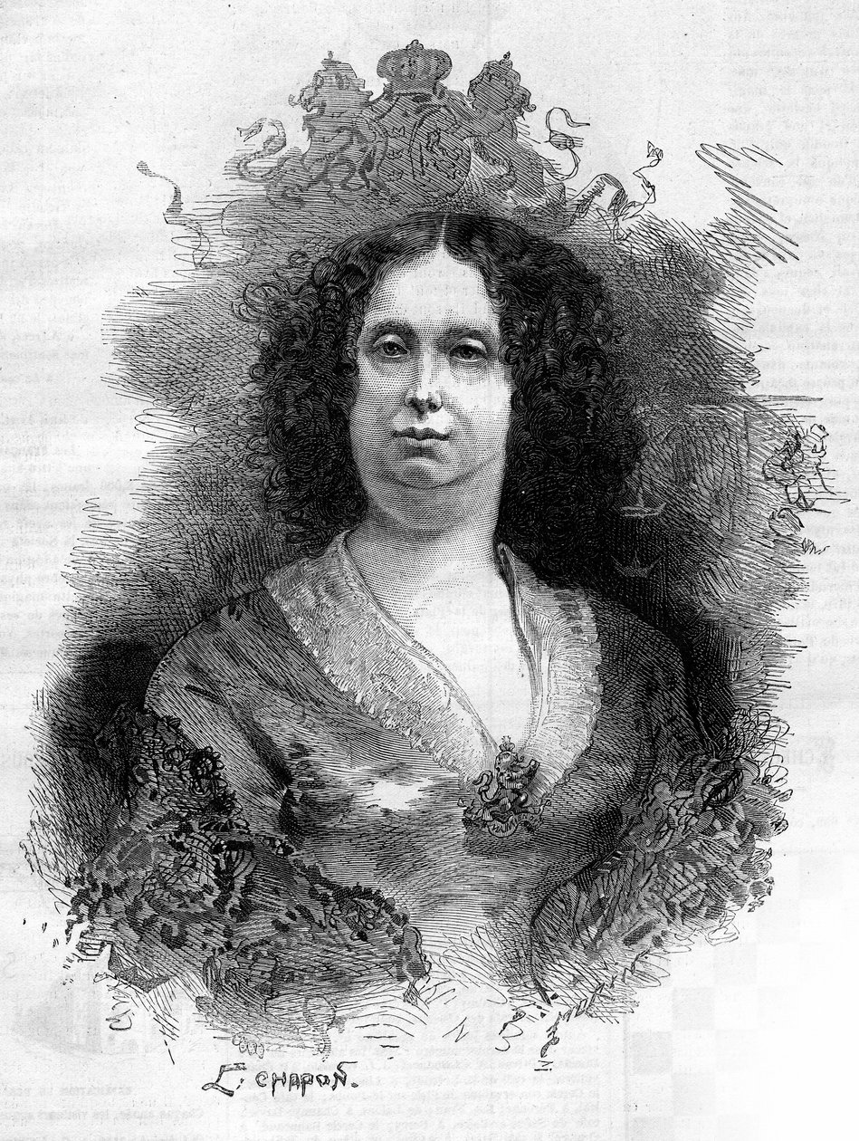 Portrait of Sophie Frederique Mathilde of Württemberg, Queen of Holland (1877) by French School