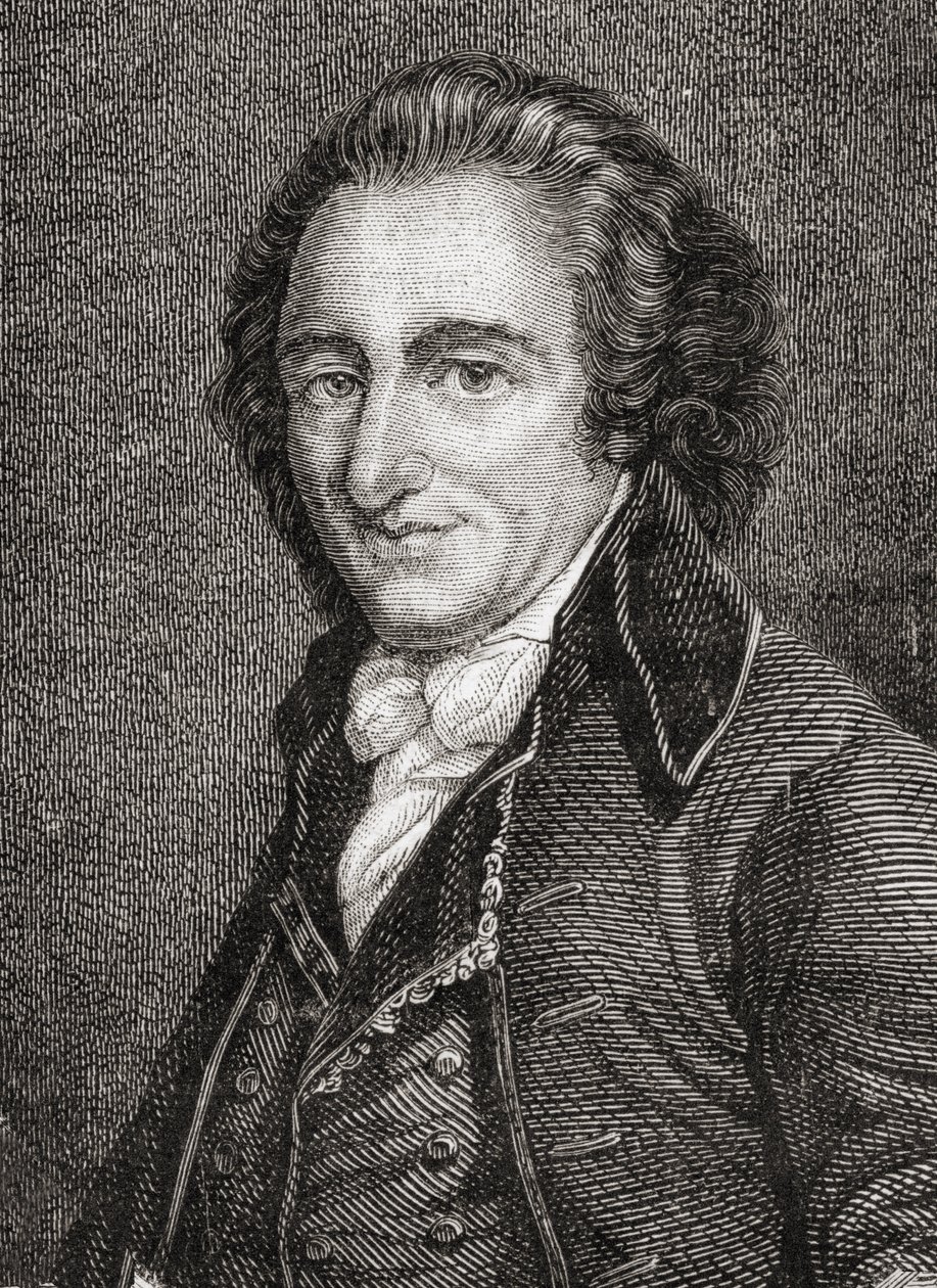 Portrait of Thomas Paine by French School