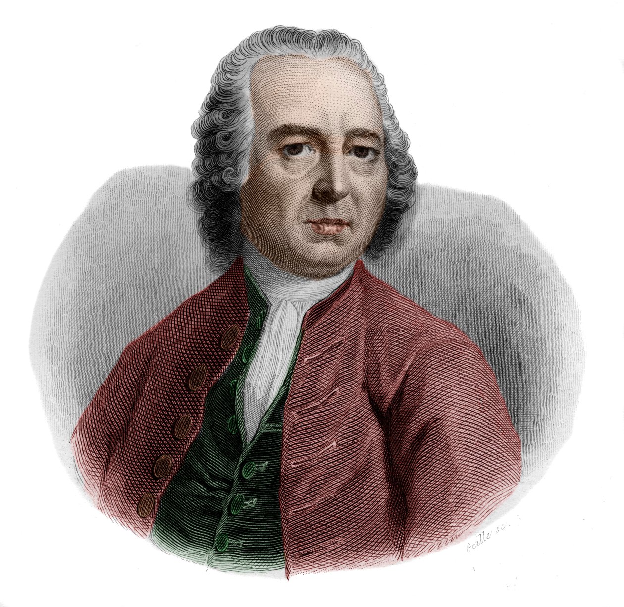 Portrait of Valentin Jamerey-Duval, French librarian and secretary by French School