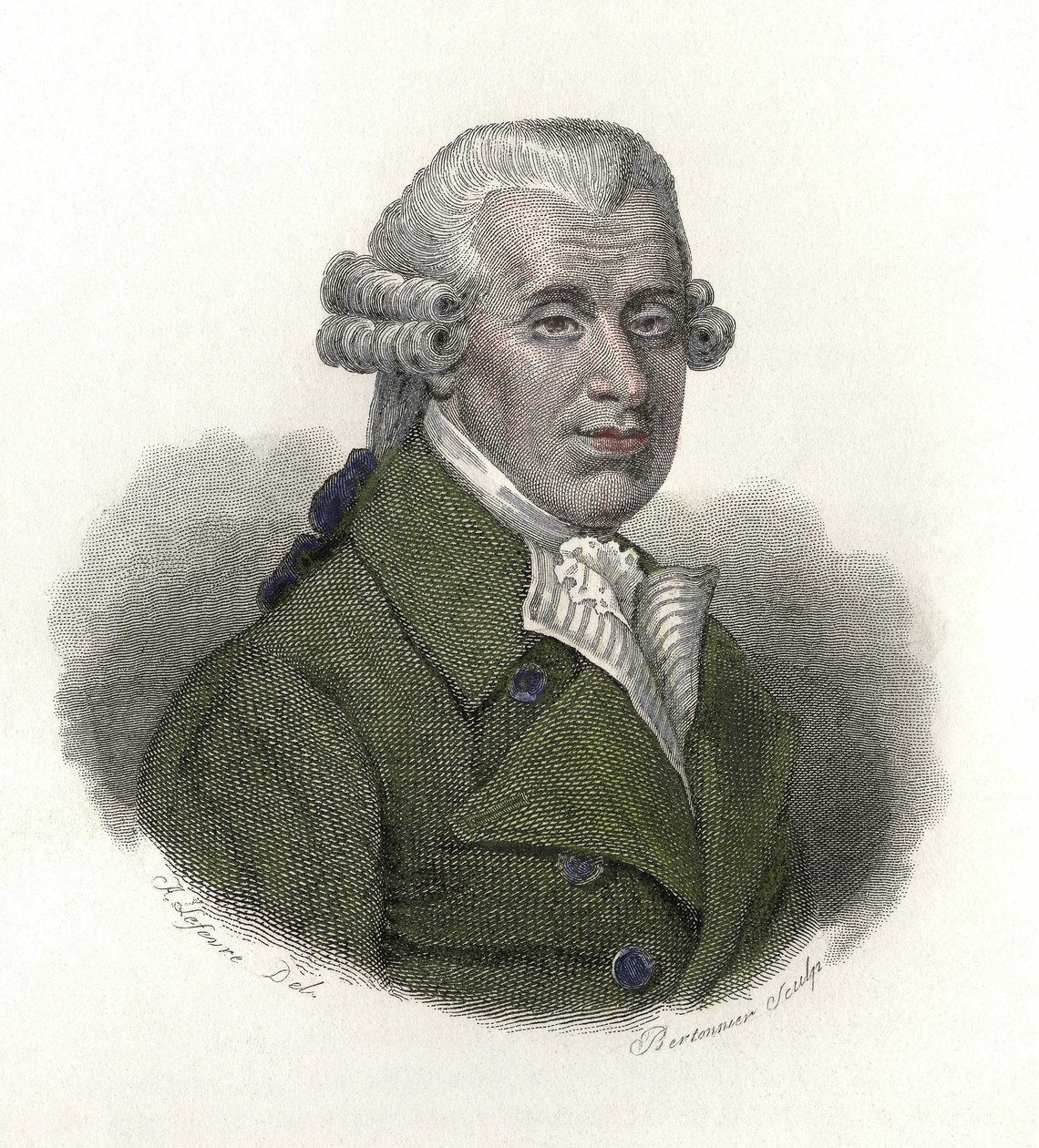 Portrait of William Hawes by French School
