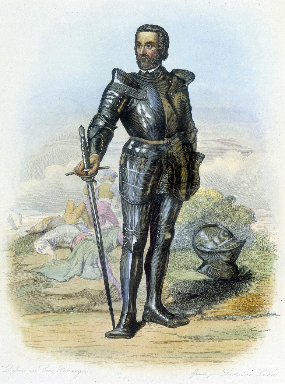 Portrait of the Knight Bayard (1475-1524) - in 