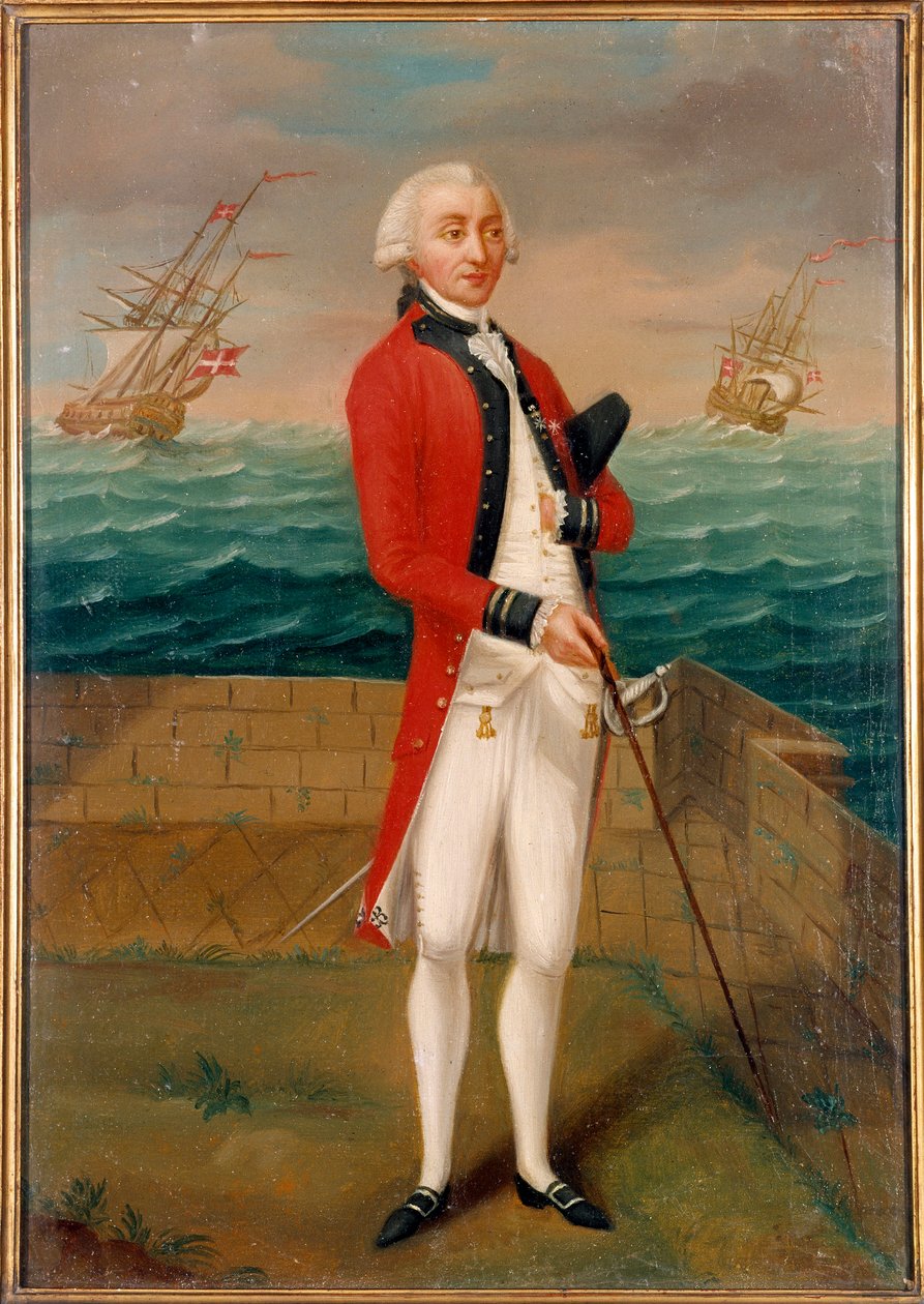 Portrait of the Knight of Favray (1706-1791) by French School