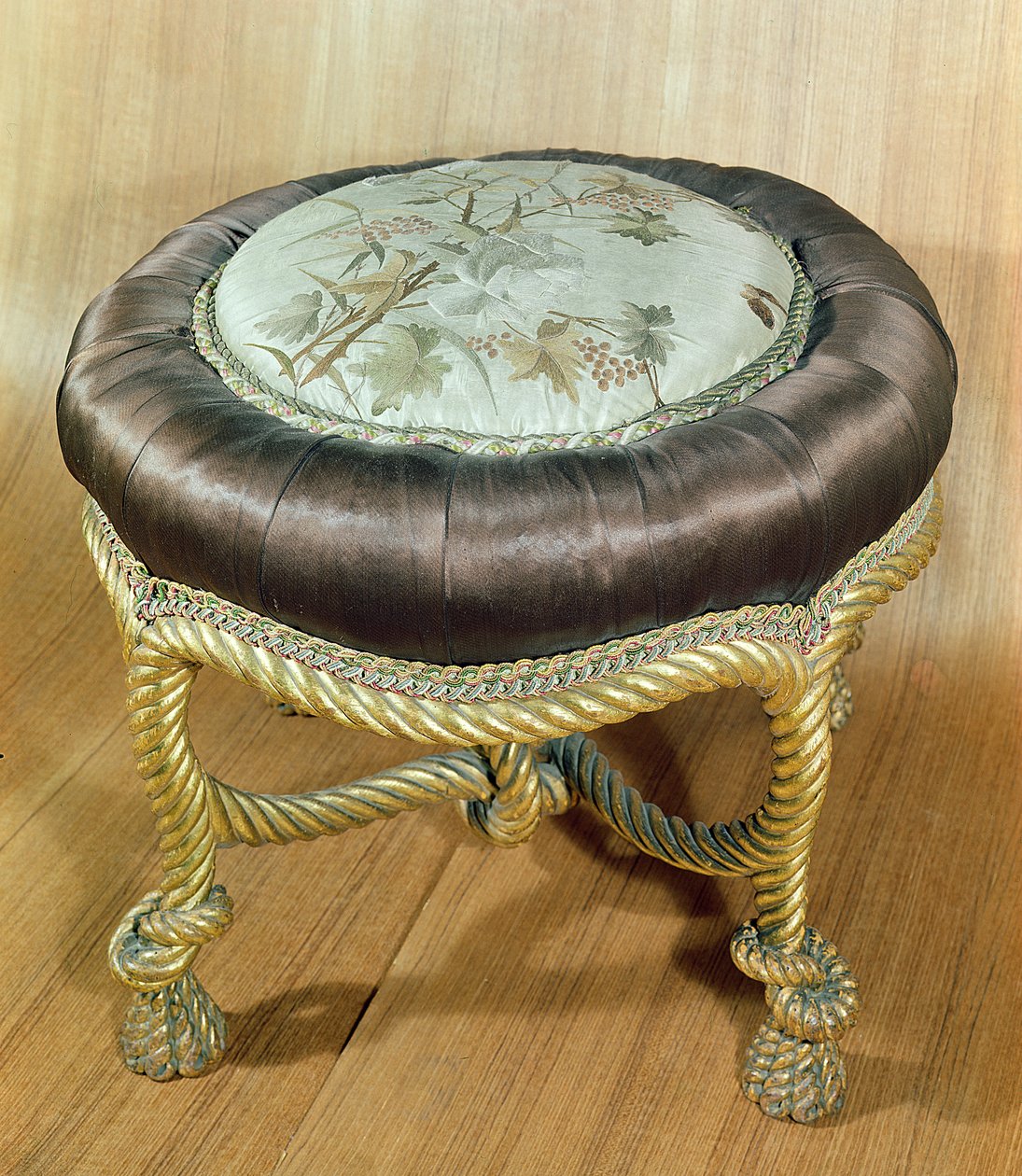 Pouffe, Second Empire Style by French School