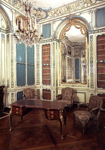 Private study of Dauphin Louis of France (1729-65) later a library by French School