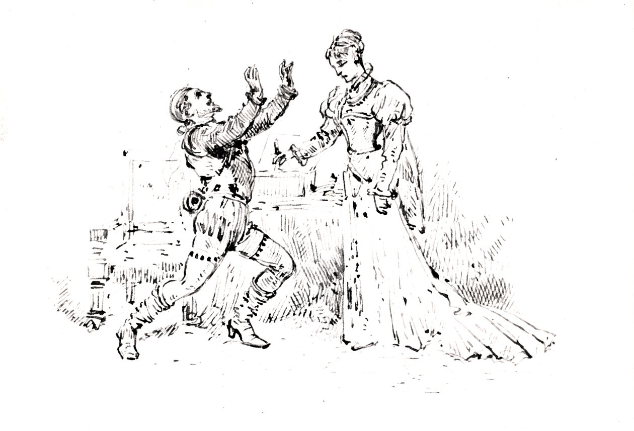 Production booklet for Ruy Blas by Victor Hugo, 1880 by French School