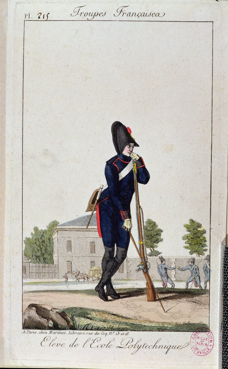 Pupil from the Polytechnique from Troupes Francaises by French School