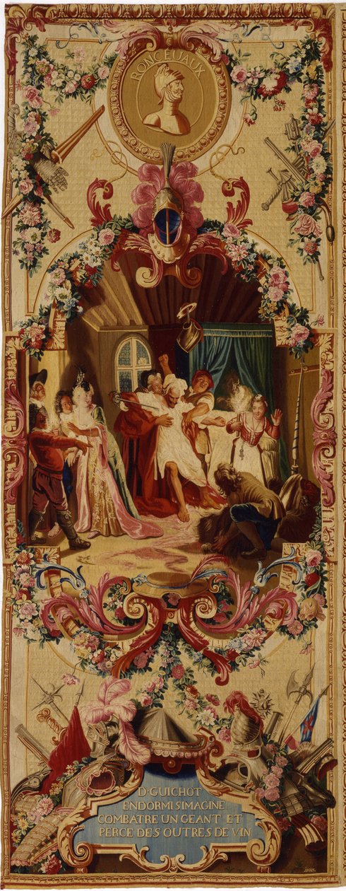 Regence Gobelins Tapestry with the Story of Don Quixote, 1717-18 by French School