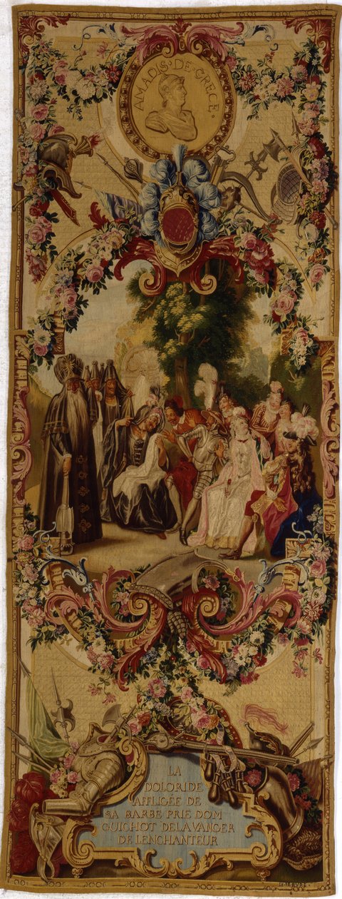 Regence Gobelins tapestry with the story of Don Quixote, 1717-18 by French School