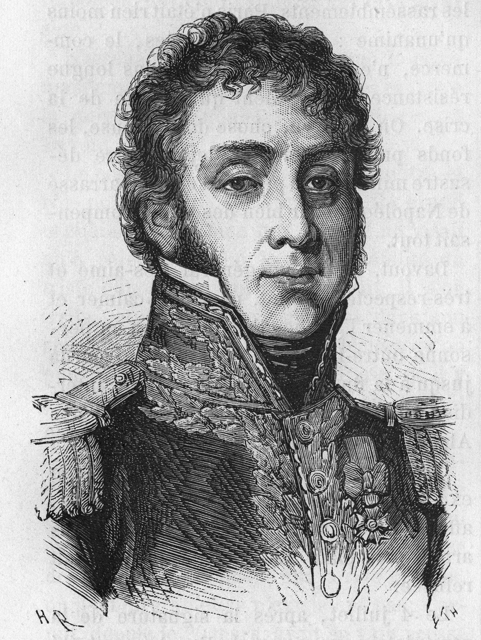 Portrait of Remy Joseph Isidore Exelmans, Marshal and Peer of France (1775-1852), from 