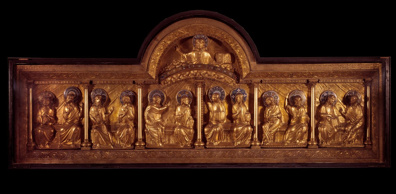 Romanesque Art: Altarpiece of Pentecote by French School