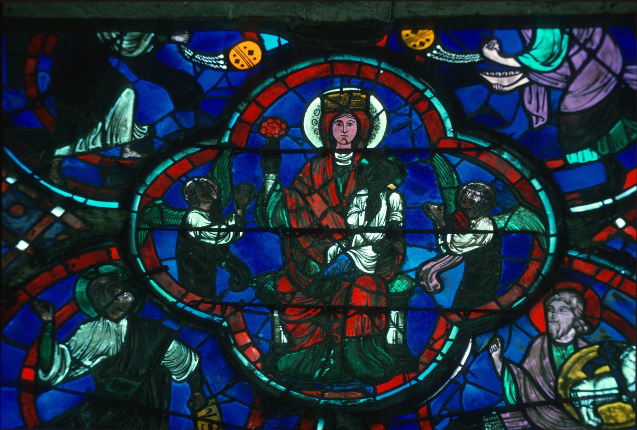 Rose Window (Detail) by French School