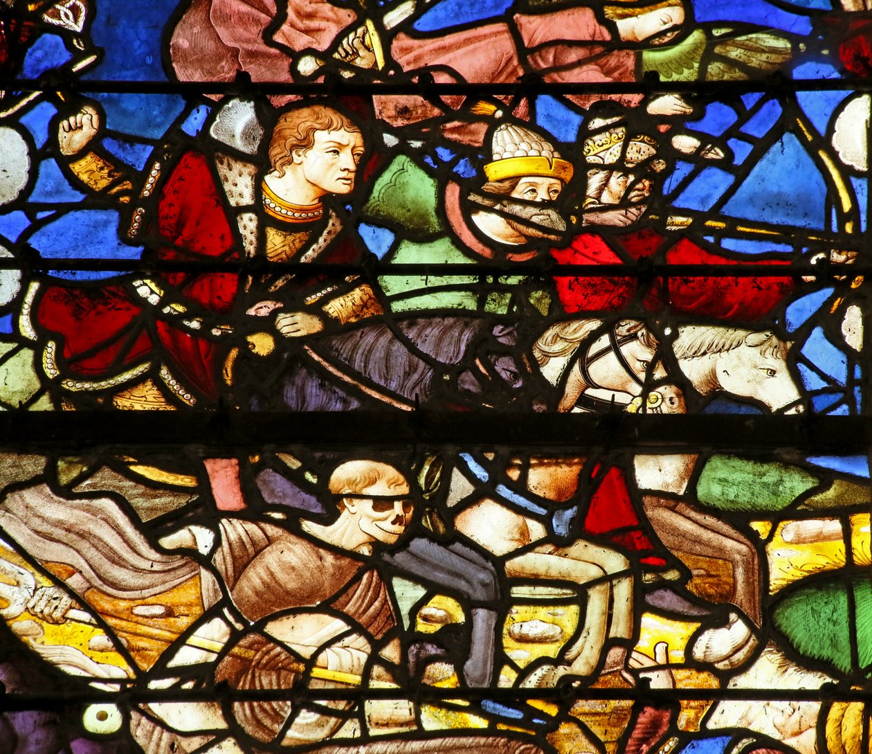 Scene from the Apocalypse: The Four Horsemen of the Apocalypse by French School