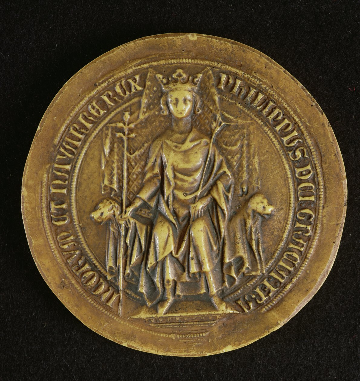 Seal of Philippe V The Tall, 1317 by French School