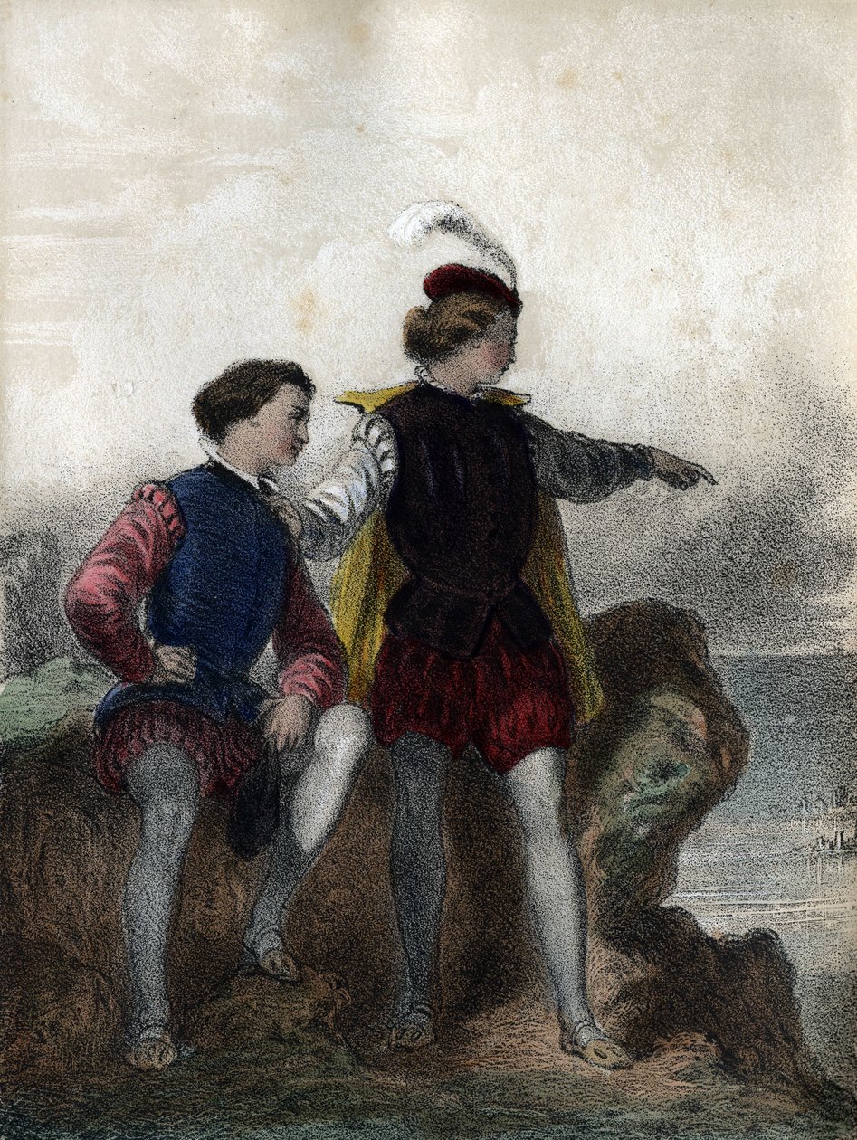 See? said Gustave Wasa (Gustave I Vasa: 1495 - 1560) to Sturce, showing him the black dot on the horizon (Christian II