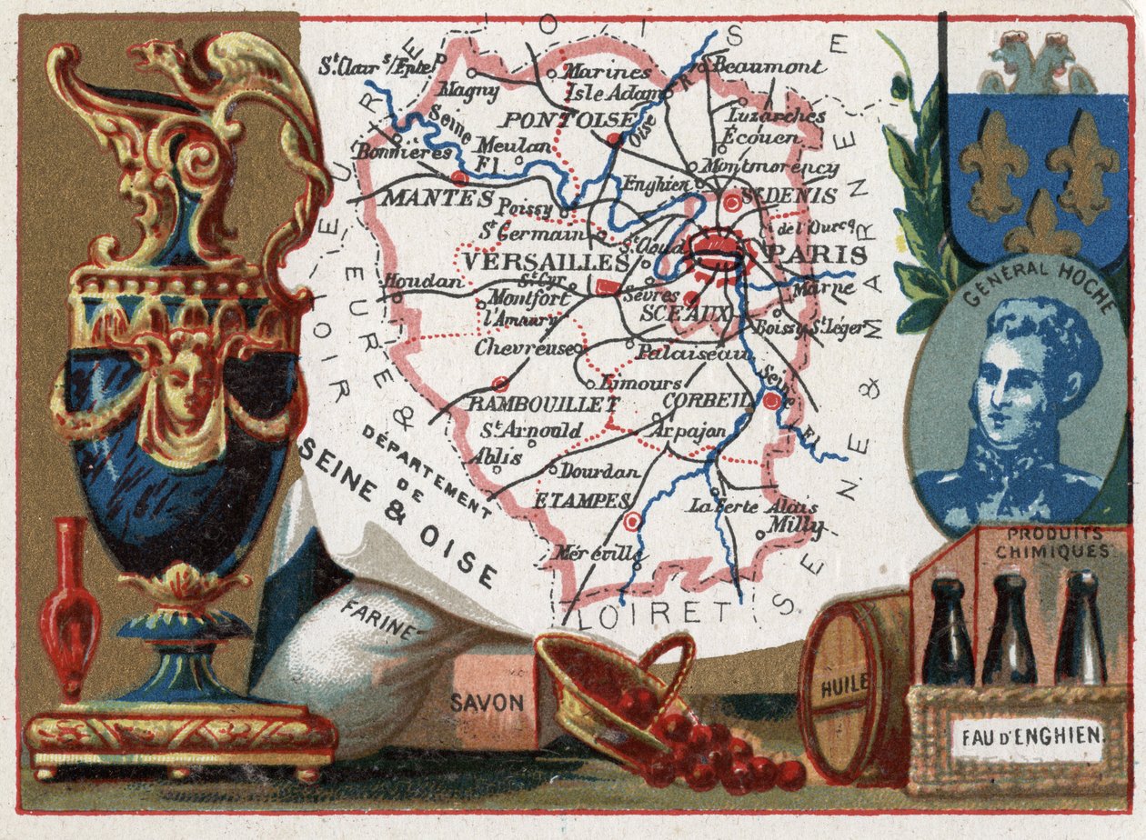 Seine-Et-Oise, now the department of Essonne (91), Val-d