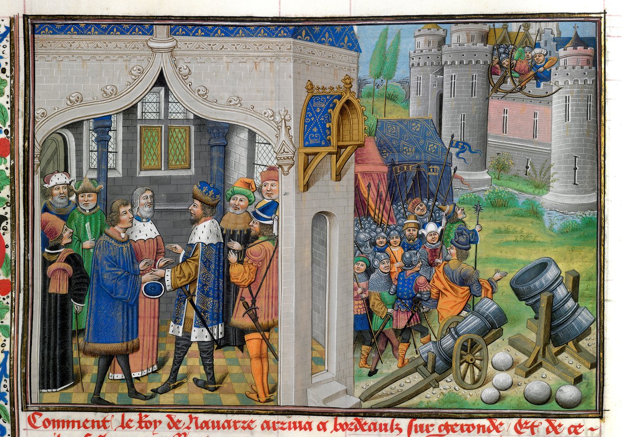 Siege of Pampeluna, from 