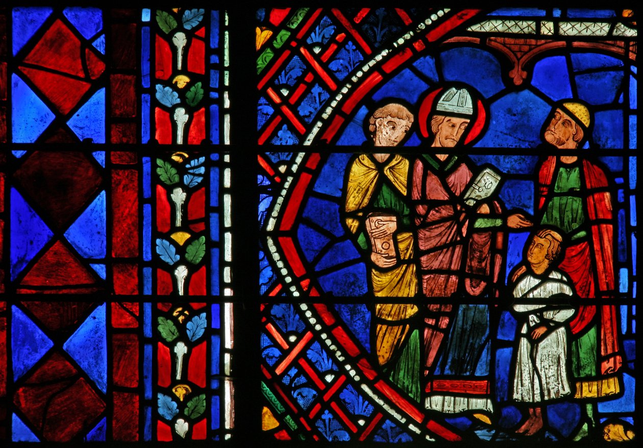 St. Apollinaire: Heals a Child by French School