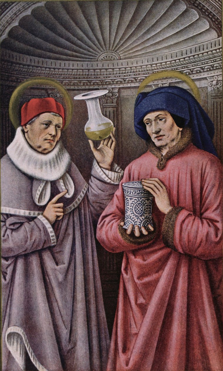 St. Cosmas and St. Damian, Patron Saints of Physicians and Apothecaries ...