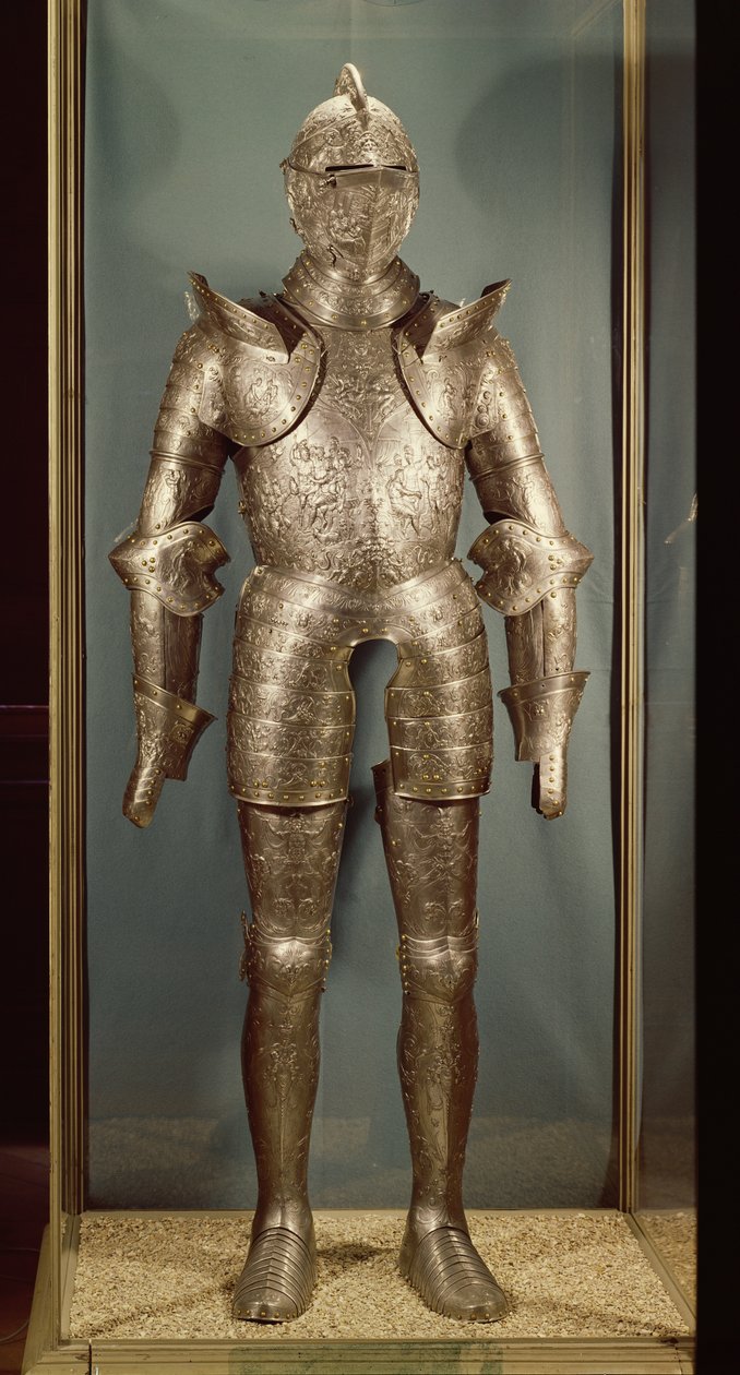 Suit of armour of Henri II (1519-59) by French School
