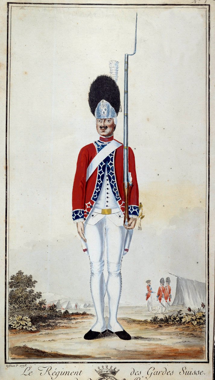 Swiss Guard. Plate 16 in 
