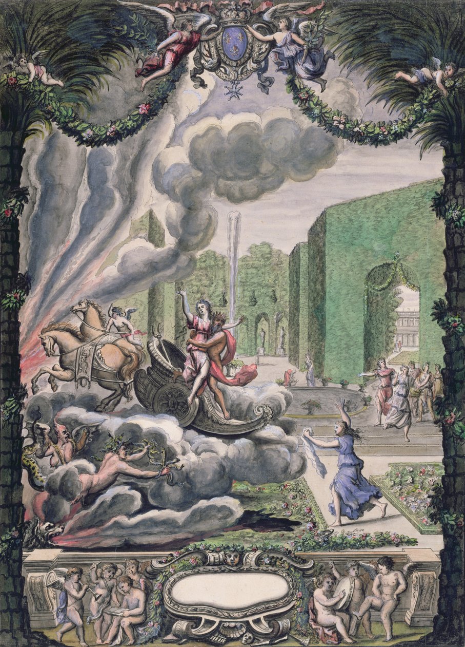 The Abduction of Proserpine by Pluto by French School