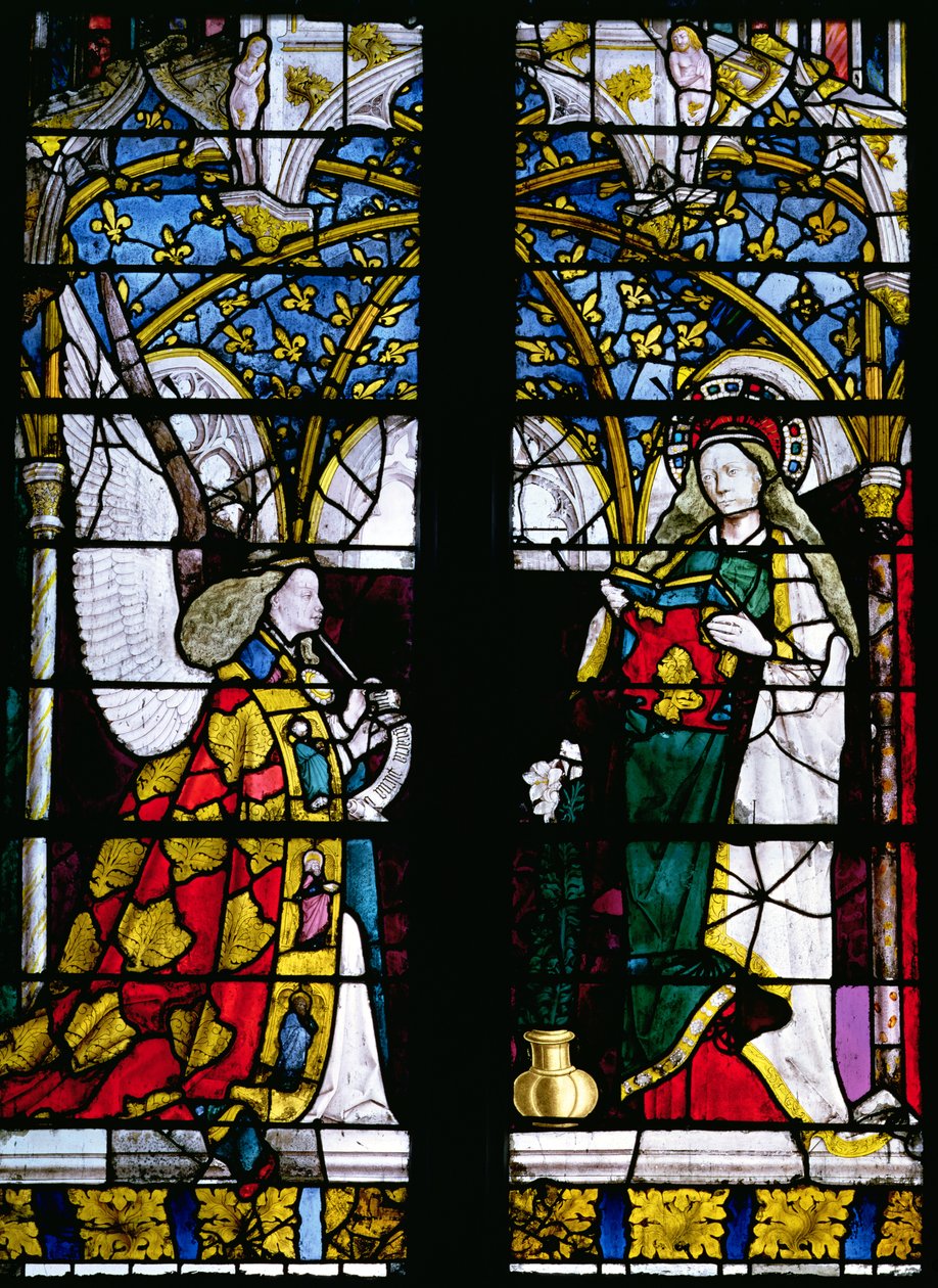 The Annunciation from the Chapel of Jacques Coeur by French School