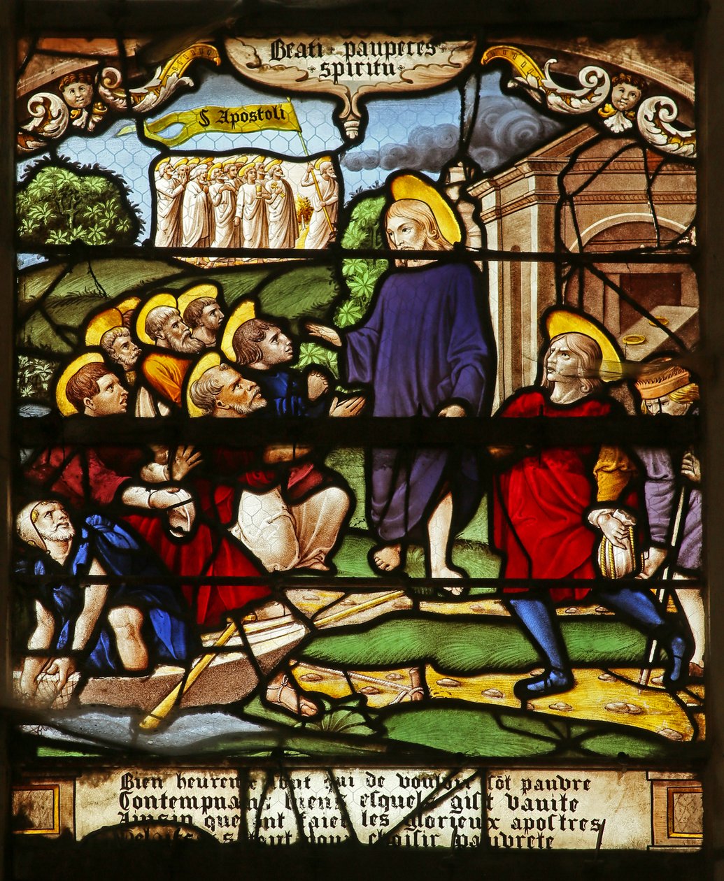 The Beatitudes: Blessed are the Poor in Spirit: The Calling of the Apostles by French School