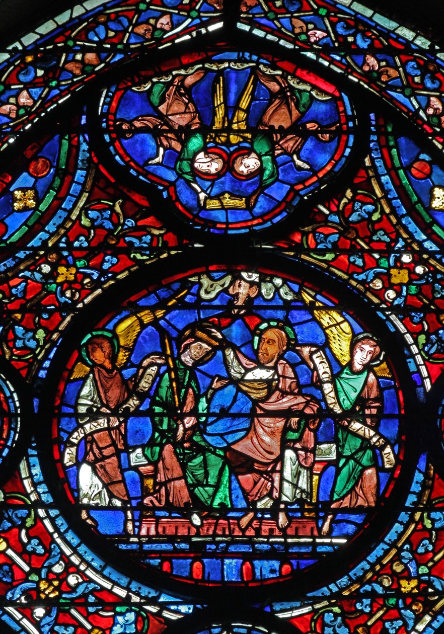 The Coronation of the Virgin with the Angels Delivering the Crown by French School
