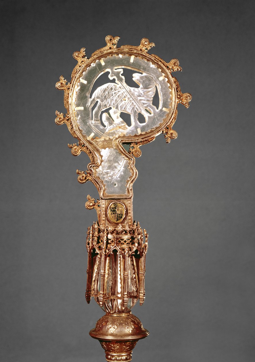 The Crozier of the Abbesses of the Cistercian Convent Abbaye du Lys by French School