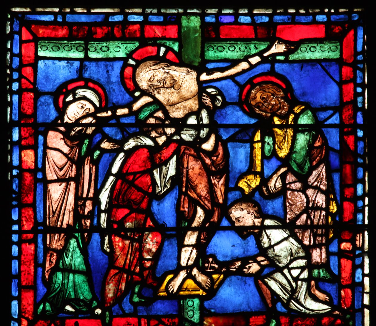 The Deposition: Descent from the Cross by French School