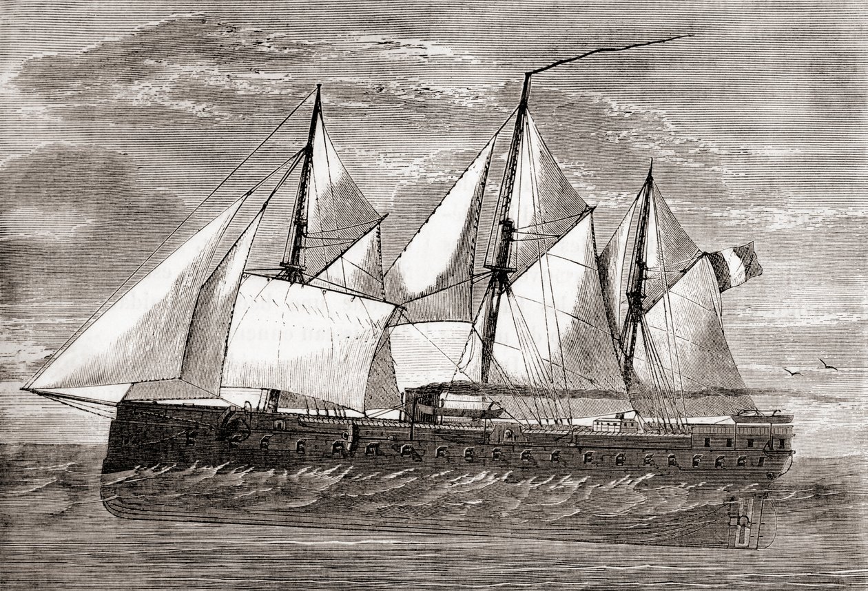 The French Ironclad Gloire 