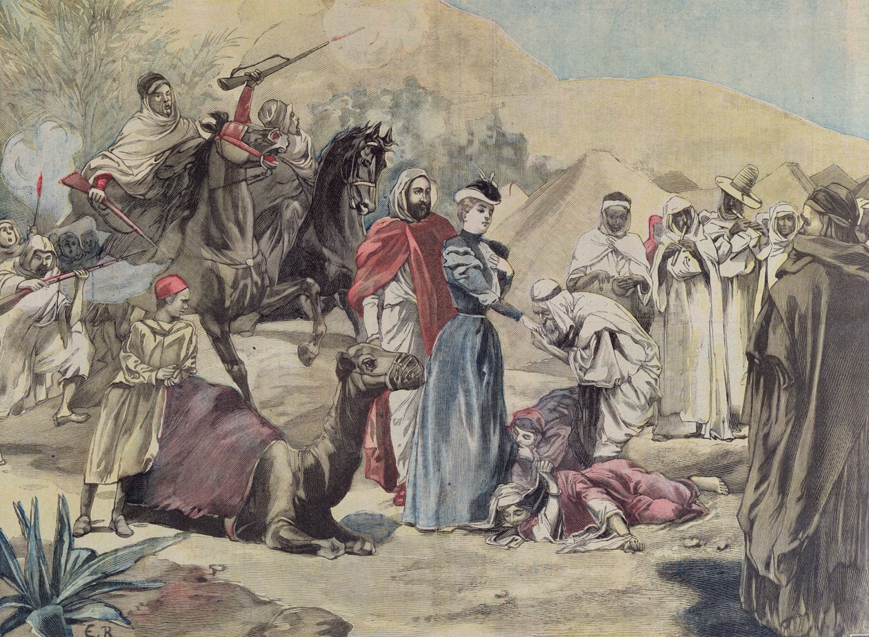 The Marriage of a European Woman to an Arab Chief, from Le Petit Journal, 1899 by French School